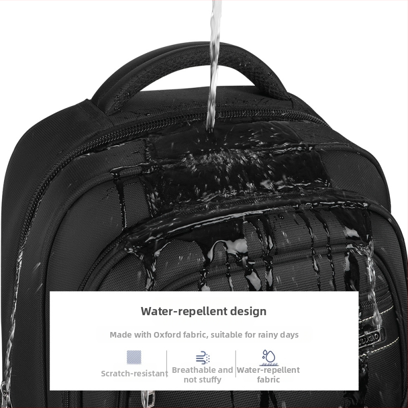 Unisex batoh na 16-palcový notebook, nepremokavý Oxford materiál, multifunkčný mestský batoh na služobné cesty