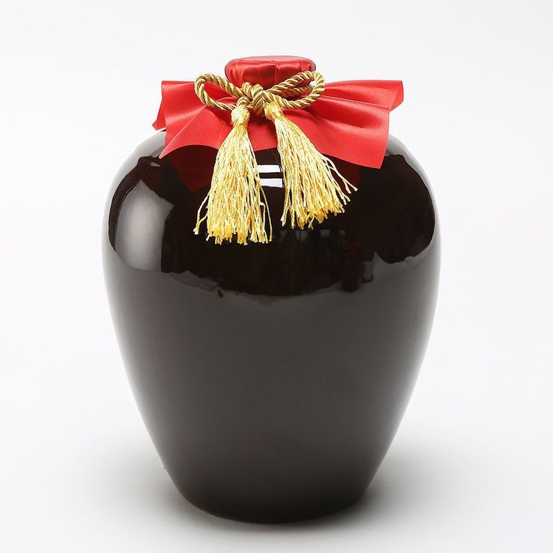 Recipient ceramic pentru vin, teracotă, stil antic, sigilat, vas retro pentru vin