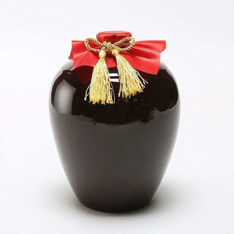 Recipient ceramic pentru vin, teracotă, stil antic, sigilat, vas retro pentru vin