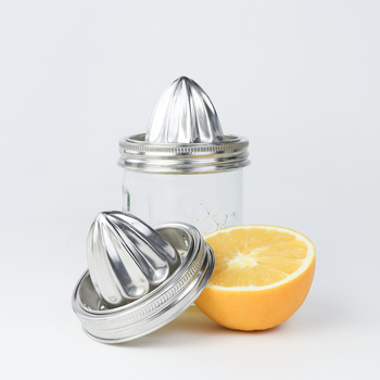 Stoarceur manual Mason jar, din oțel inoxidabil 304, pentru portocale și lămâi