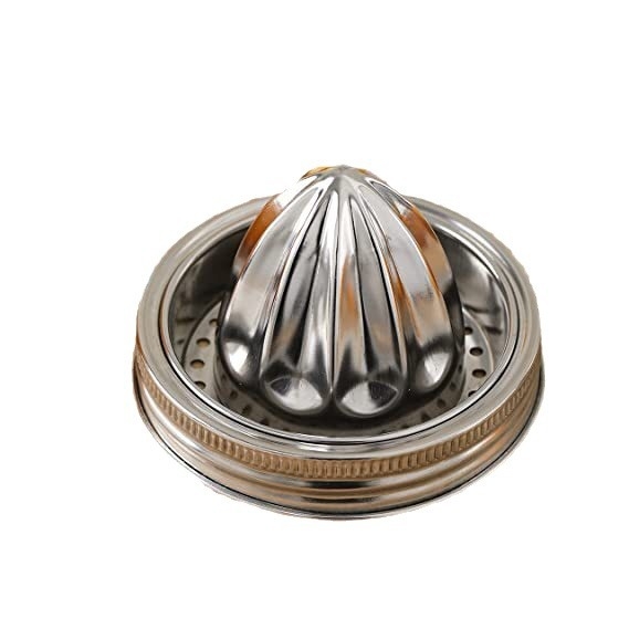 Stoarceur manual Mason jar, din oțel inoxidabil 304, pentru portocale și lămâi