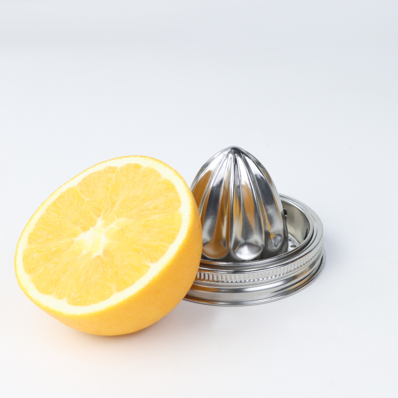 Stoarceur manual Mason jar, din oțel inoxidabil 304, pentru portocale și lămâi