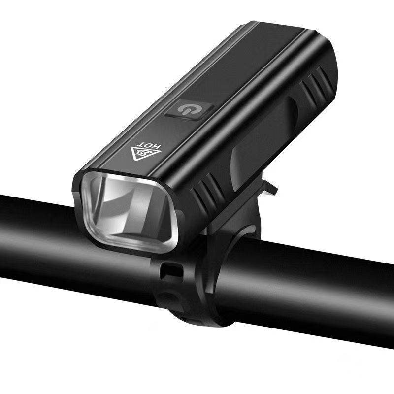 Svjetlo za bicikl od aluminijskog legura za planinske bicikle, USB punjenje, vodootporno, protiv odsjaja
