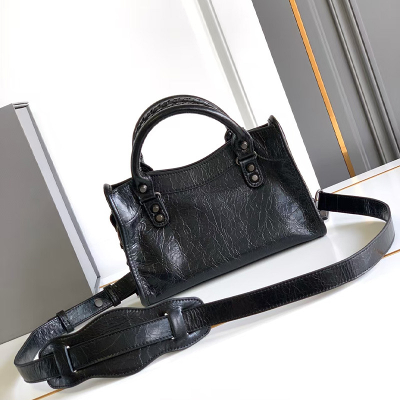Torba Tote s rivetima, motociklističkog stila, velika kapaciteta, Pariz inspiriran europski retro dizajn