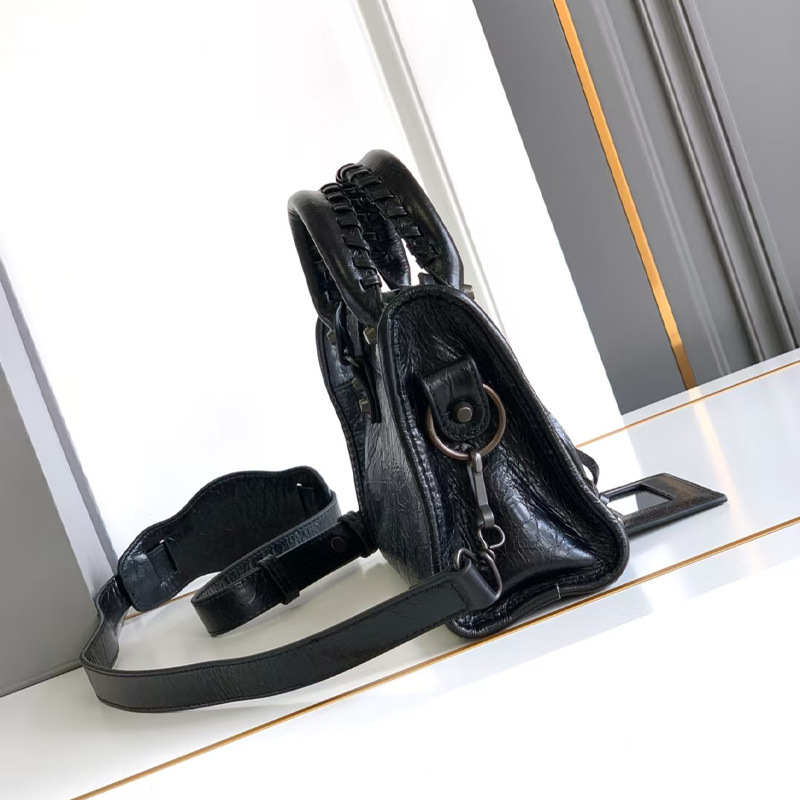 Torba Tote s rivetima, motociklističkog stila, velika kapaciteta, Pariz inspiriran europski retro dizajn