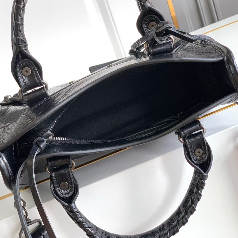 Torba Tote s rivetima, motociklističkog stila, velika kapaciteta, Pariz inspiriran europski retro dizajn