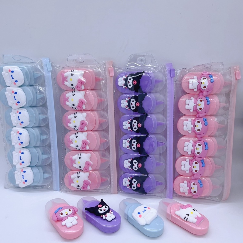 Set mini de corecție drăguț pentru elevi, portabil, șase benzi de corecție