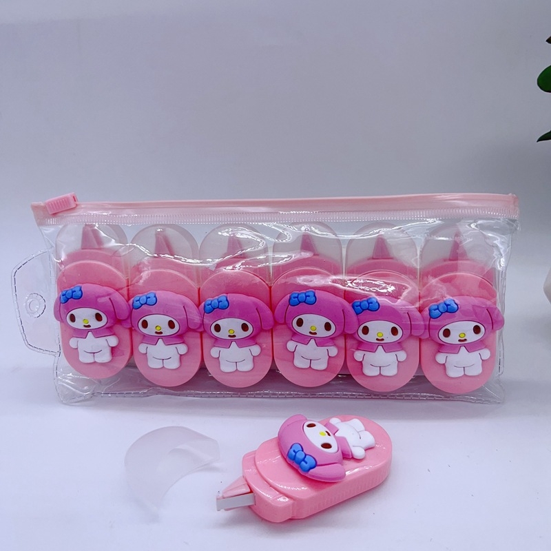 Set mini de corecție drăguț pentru elevi, portabil, șase benzi de corecție