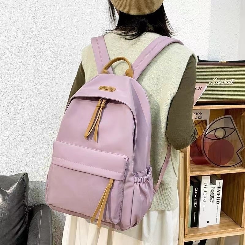 Nothing najlon školska torba - vodootporna, ultralaka, otporna, gradski minimalistički stil za srednjoškolce