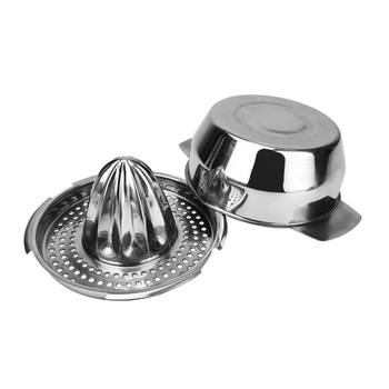 Presă de lămâie din oțel inoxidabil, storcător manual, ustensilă de bucătărie
