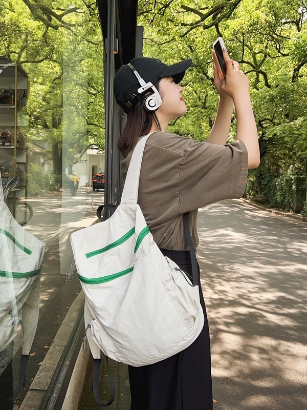Korejski najlonski ruksak, Harajuku stil, unisex, školska torba, lagan i velik kapacitet
