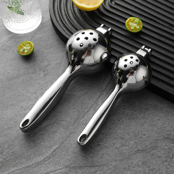 Presa manuală de suc, clips de lămâie din aliaj de zinc – ustensilă de bucătărie pentru fructe (mărimi mari și mici)