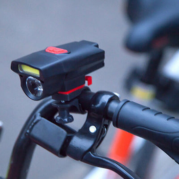 Prednje svjetlo za bicikl s COB LED visokog sjaja, vodootporno dvostruko svjetlo za planinske i fixie bicikle