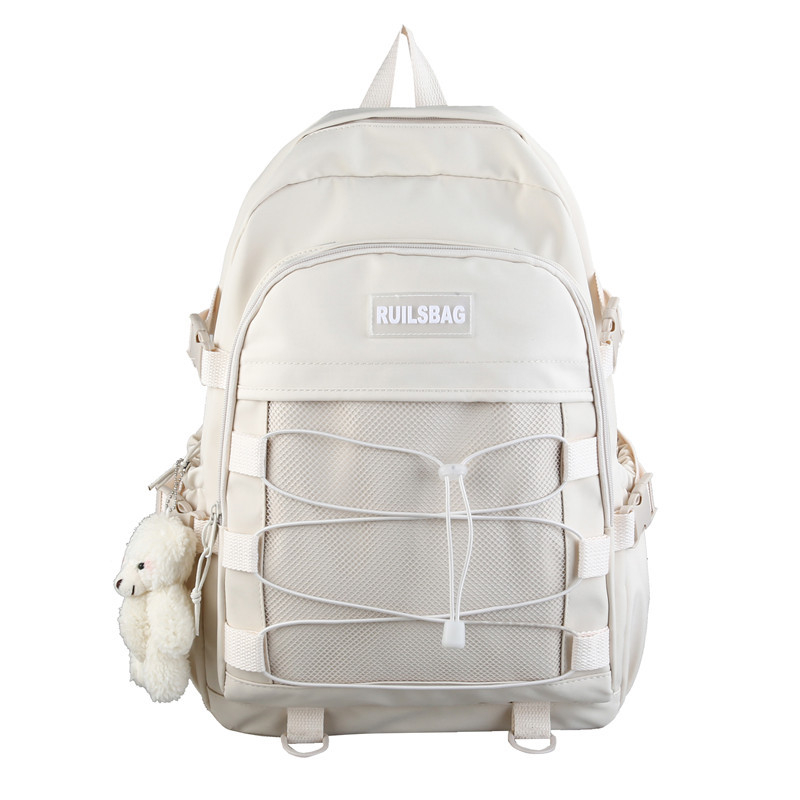 Minimalistički školski ruksak, inspiriran japanskim stilom, Instagram stil, casual putni ruksak, moderan izgled, svestran za studente.