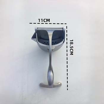 Storcător manual pentru fructe, compact pentru uz casnic, pentru lămâie și rodie, separator de suc, aliaj de aluminiu, multifuncțional