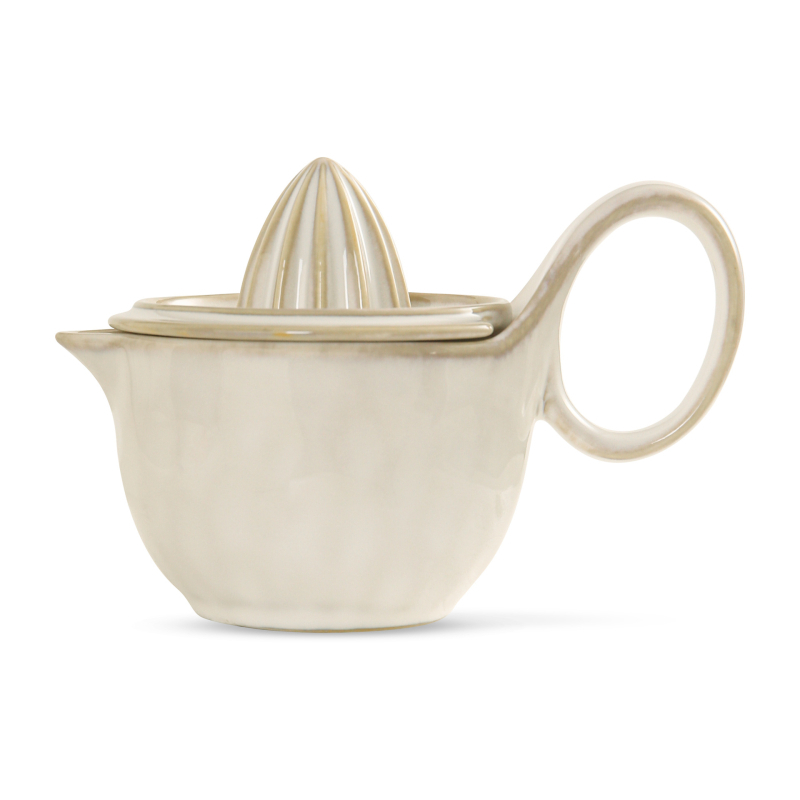 Storcător ceramic manual pentru lămâi și jumătăți de citrice, presă pentru grapefruit și portocale, bol ceramic pentru hrana bebelușului, storcător de bucătărie