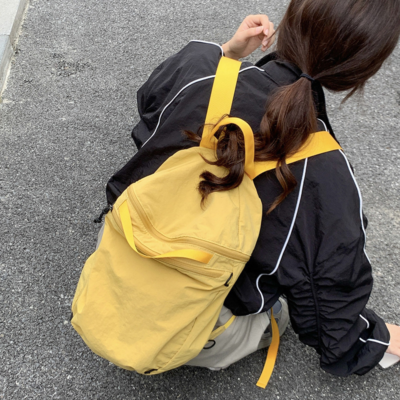 Harajuku svestrani lagani najlonski ruksak velike kapacitete – za putovanja i školu, unisex