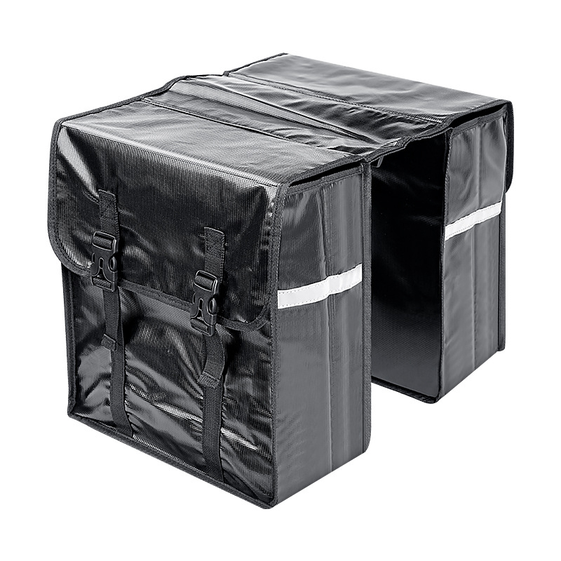 Dvostruka vodootporna torba pannier za bicikl, stražnja torba za brdski bicikl, kapacitet 29 L