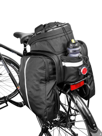 Torba za stražnje sjedalo bicikla s čvrstim kućištem, vodootporna skladišna torba za MTB