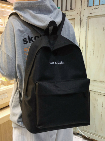 Ženski platneni ruksak u korejskom stilu, Harajuku Ulzzang, minimalistički i svestran za školu