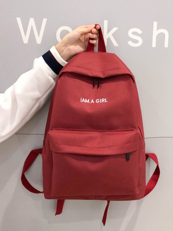 Ženski platneni ruksak u korejskom stilu, Harajuku Ulzzang, minimalistički i svestran za školu