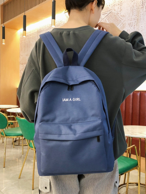Ženski platneni ruksak u korejskom stilu, Harajuku Ulzzang, minimalistički i svestran za školu