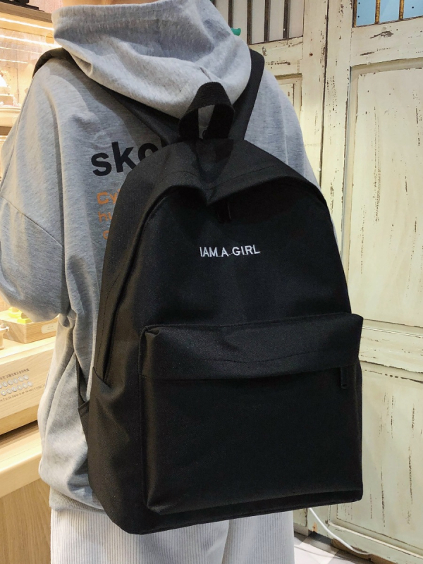 Ženski platneni ruksak u korejskom stilu, Harajuku Ulzzang, minimalistički i svestran za školu