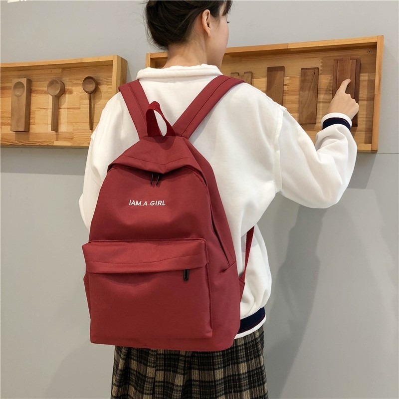 Ženski platneni ruksak u korejskom stilu, Harajuku Ulzzang, minimalistički i svestran za školu