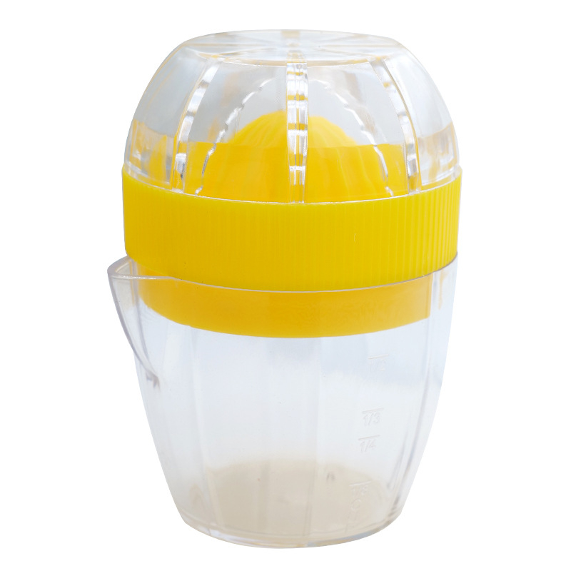Storcător manual din plastic, mini, portabil, multifuncțional pentru lămâi, portocale și rodii