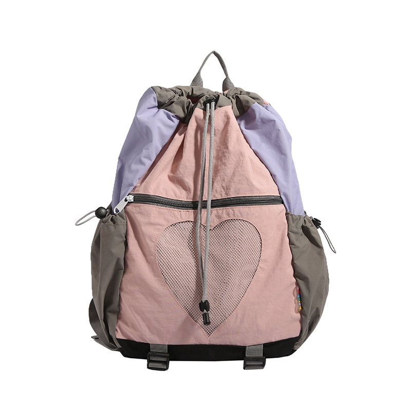 Ruksak za outdoor planinarenje i alpinizam sa dizajnom srca, velik kapacitet, unisex, za kampiranje i putovanja