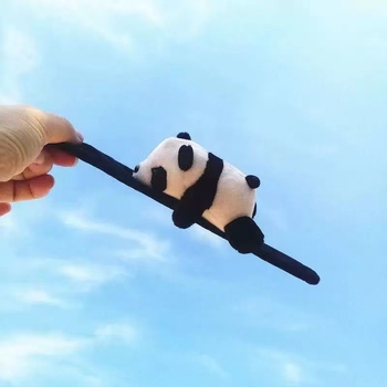 Pliš Panda lutka za djecu, narukvica kao dodatak za bicikl, dar za vjenčanje