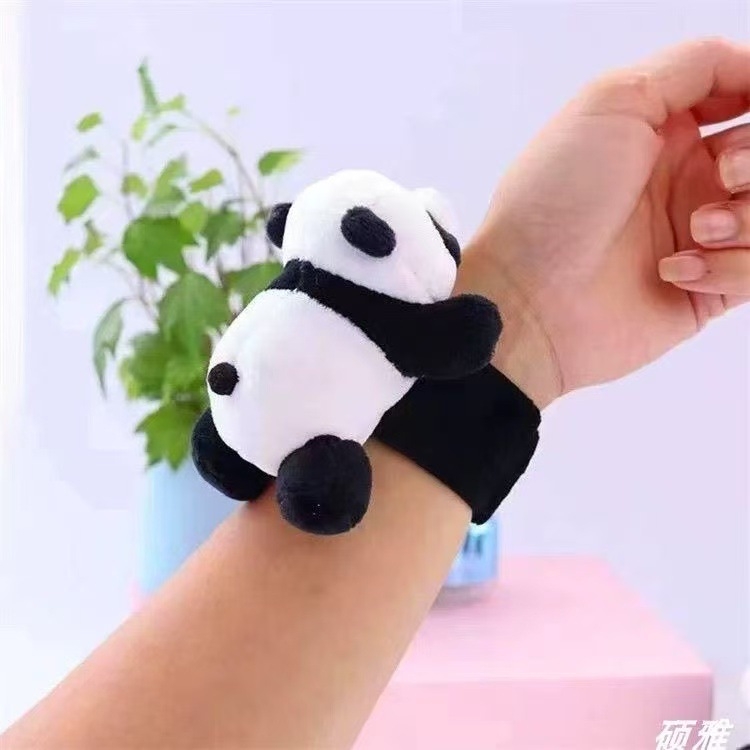 Pliš Panda lutka za djecu, narukvica kao dodatak za bicikl, dar za vjenčanje