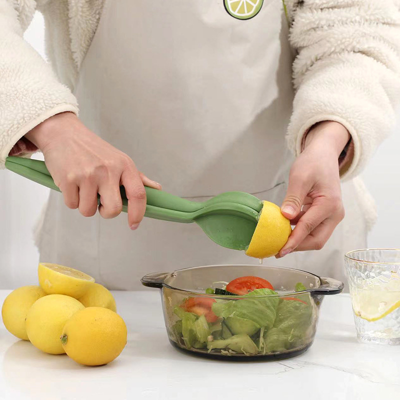 Blender multifuncțional pentru salate și storcător de lămâie, storcător manual portabil