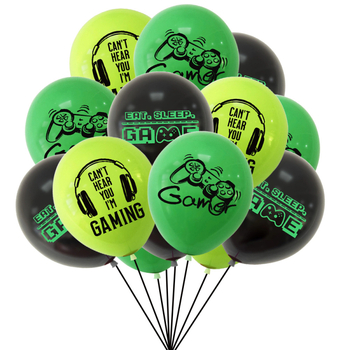 Banner din hârtie cu tema Game On pentru decor de ziua de naștere