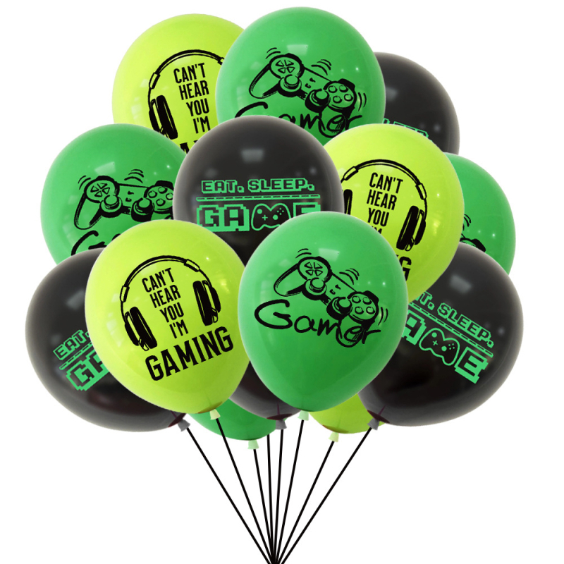 Banner din hârtie cu tema Game On pentru decor de ziua de naștere