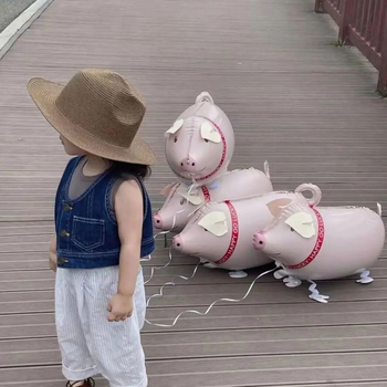 Balon purcel care merge pentru fotografii, decor de ziua de naștere