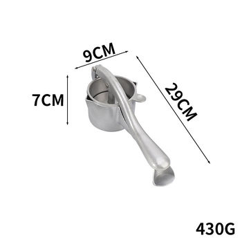 Storcător manual multifuncțional pentru citrice și fructe – presă de bucătărie portabilă, din aliaj de aluminiu