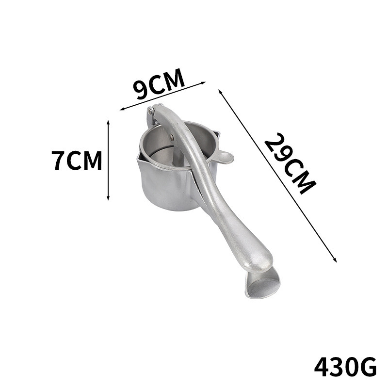 Storcător manual multifuncțional pentru citrice și fructe – presă de bucătărie portabilă, din aliaj de aluminiu