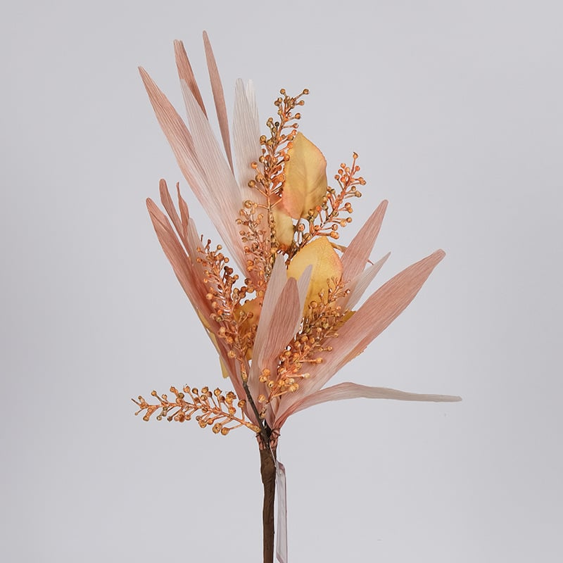 Ramură de grâu artificial în stil european pentru aranjamente florale creative, decorațiuni de nuntă și ornamente pentru casă