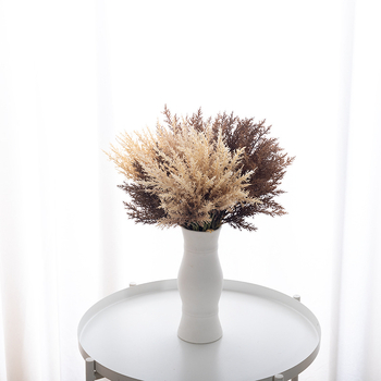 Buchet artificial maro pentru nunți și decor, buchet de mână cu flori artificiale, decor de perete din plastic