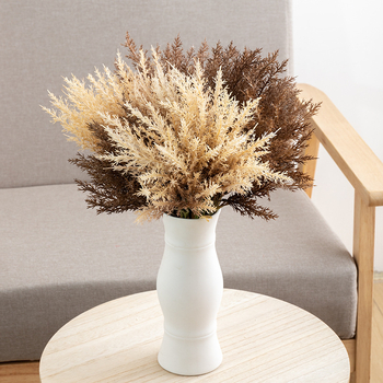 Buchet artificial maro pentru nunți și decor, buchet de mână cu flori artificiale, decor de perete din plastic