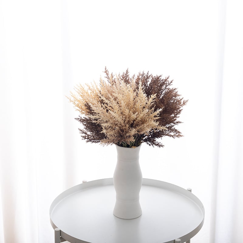 Buchet artificial maro pentru nunți și decor, buchet de mână cu flori artificiale, decor de perete din plastic