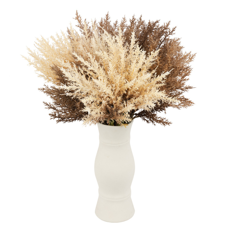 Buchet artificial maro pentru nunți și decor, buchet de mână cu flori artificiale, decor de perete din plastic