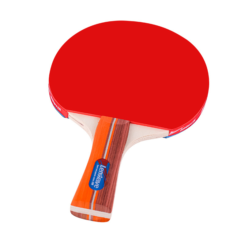 Lanwei LW-0322 Reket za stolni tenis s drvenom daskom, za početnike, unutarnja i vanjska uporaba