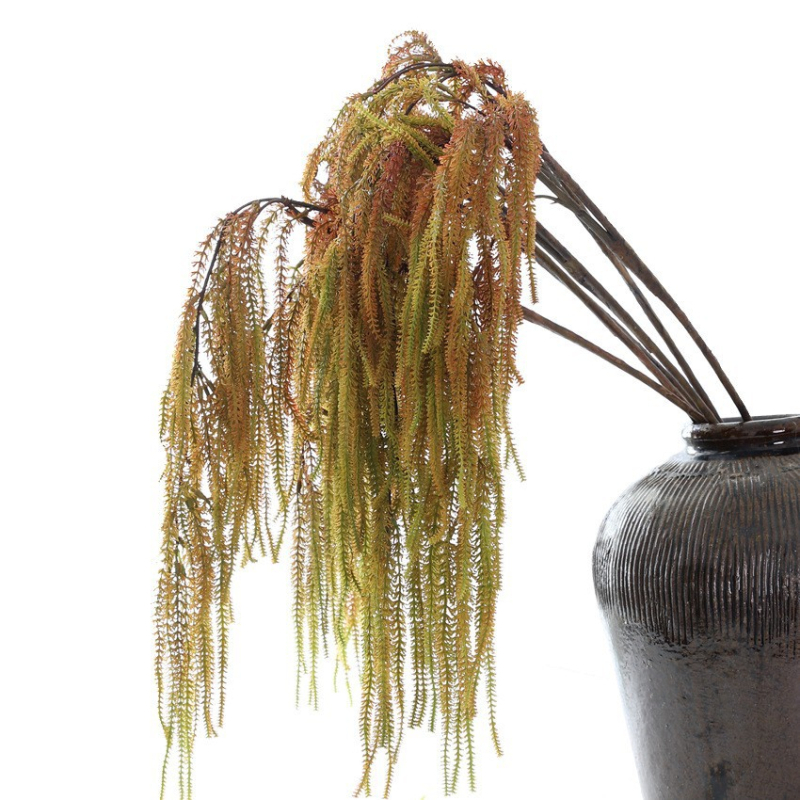Flori artificiale din mătase pentru design floral de afaceri, flori în formă țepușă pentru agățat, decor interior și aranjamente florale