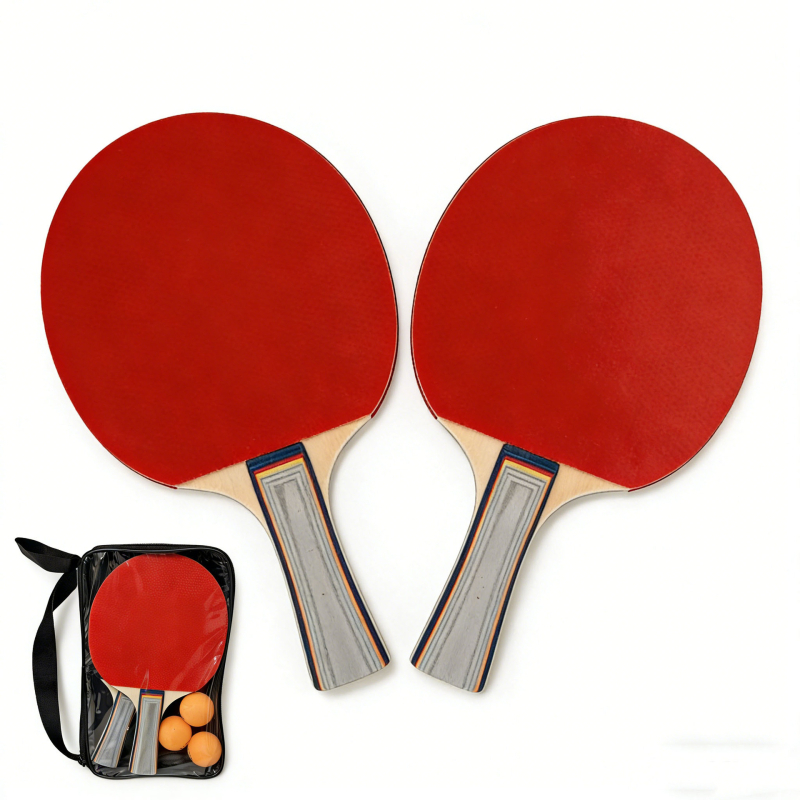 Set reketa za stolni tenis za početnike – rekete za vježbanje, dvije rekete