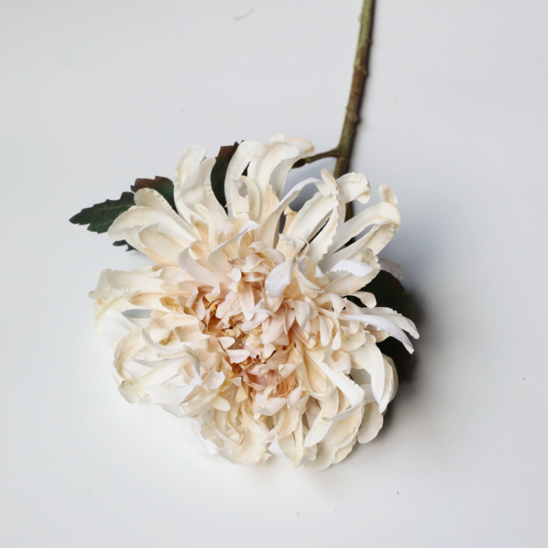 Floare de Chrysanthemum din mătase, imprimare 3D, decor european pentru casă, pentru nunți și recuzită foto, înălțime 30–100 cm