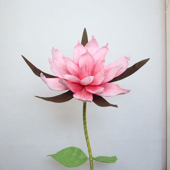 Floare PE din spumă pentru nunți – decor fotografic, floare artificială, fundal de scenă