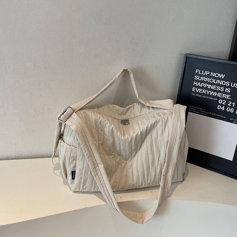 2025 unisex lagana putna torba velike kapacitete, nosiva crossbody torba za sport i putovanja, vodootporna, odjeljak za cipele i odjeljak za suho/mokro
