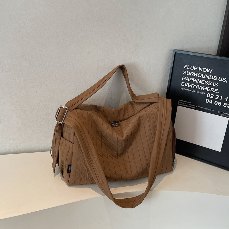 2025 unisex lagana putna torba velike kapacitete, nosiva crossbody torba za sport i putovanja, vodootporna, odjeljak za cipele i odjeljak za suho/mokro